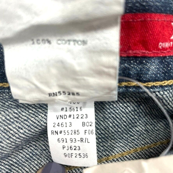 Express Jeans Womens 6 Stone Blue X2 Flare Regular 31 Low RiseY2K Vintage Curvy - Picture 8 of 13